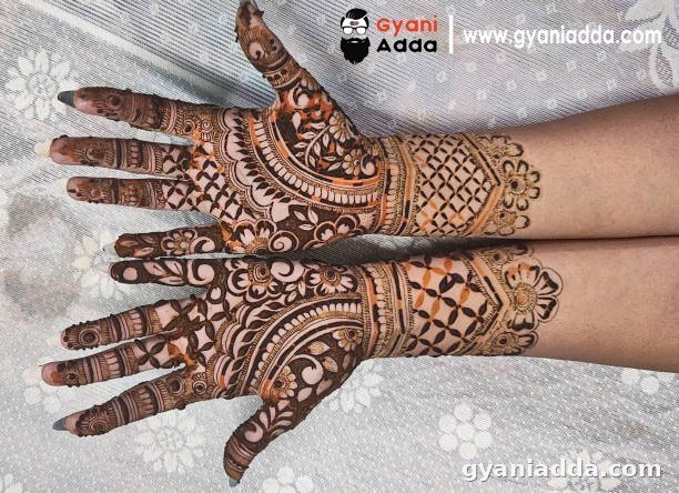 mehndi design karwa chauth