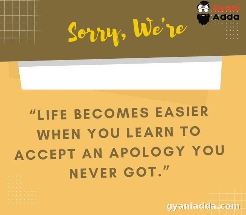 Sorry Quotes For Teacher
