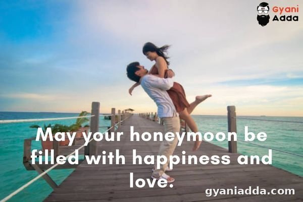 Honeymoon message for women