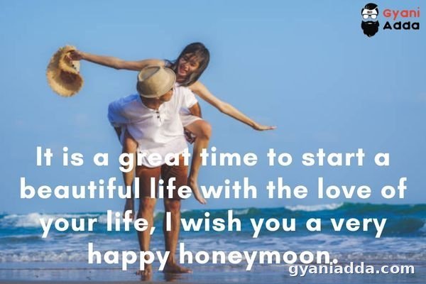 Happy Honeymoon couples