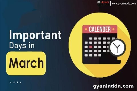 Special Days in March
