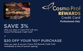CosmoProf Credit Card