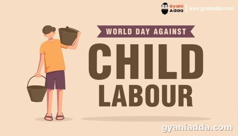 World day against child labour banner