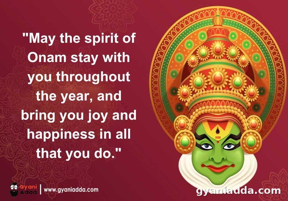 Onam wishes in English 