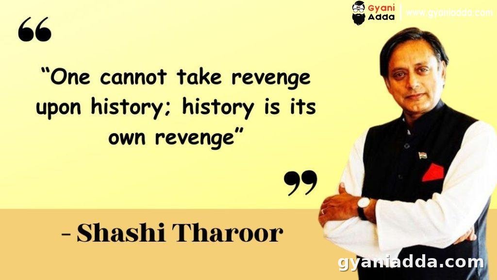 Shashi Tharoor message