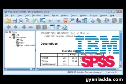 SPSS Statistics App Download for Windows PC