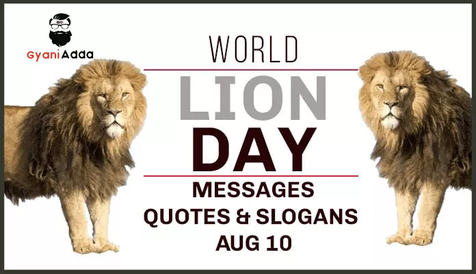 World Lion Day Quotes