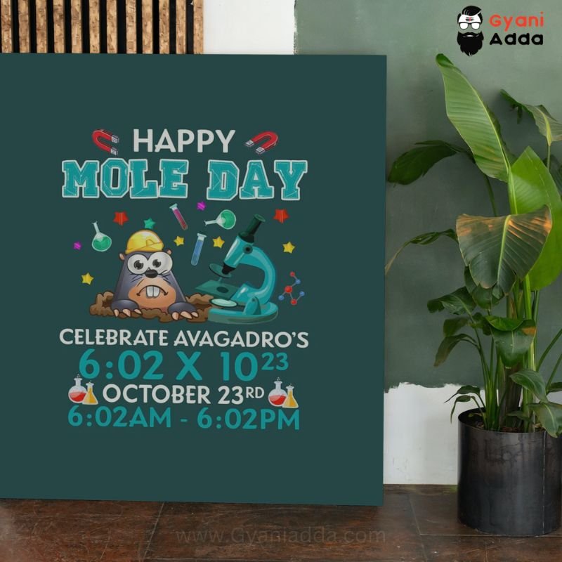 Happy Mole Day poster