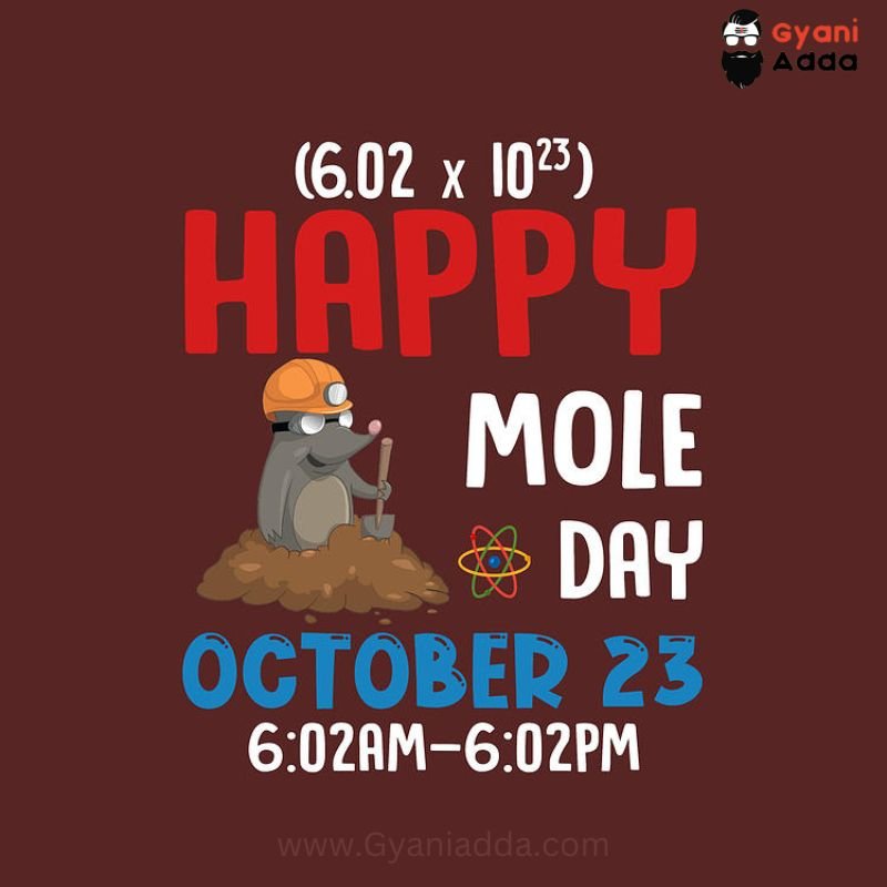 Happy Mole Day banner