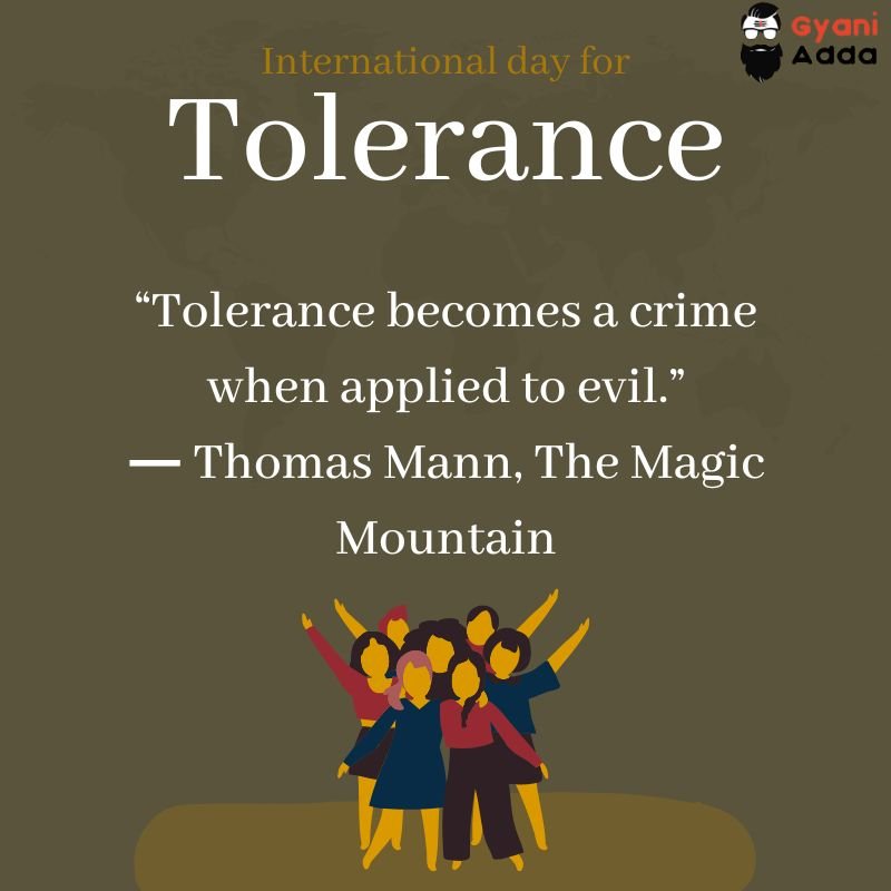 International Day for Tolerance message