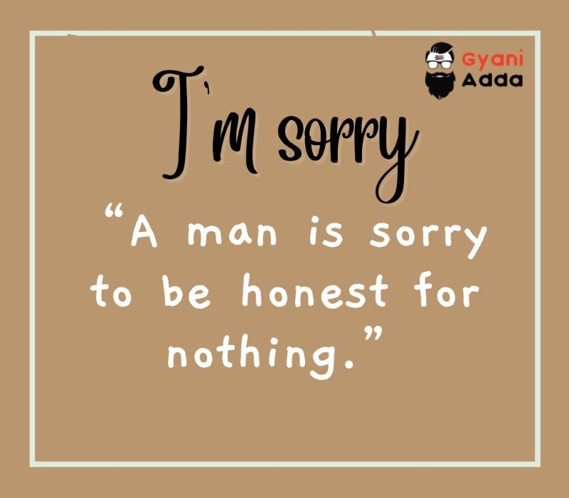 Sorry Quotes 