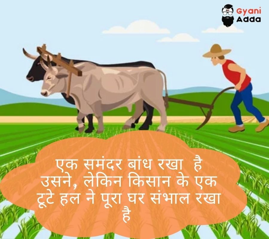  kisan diwas status quotes