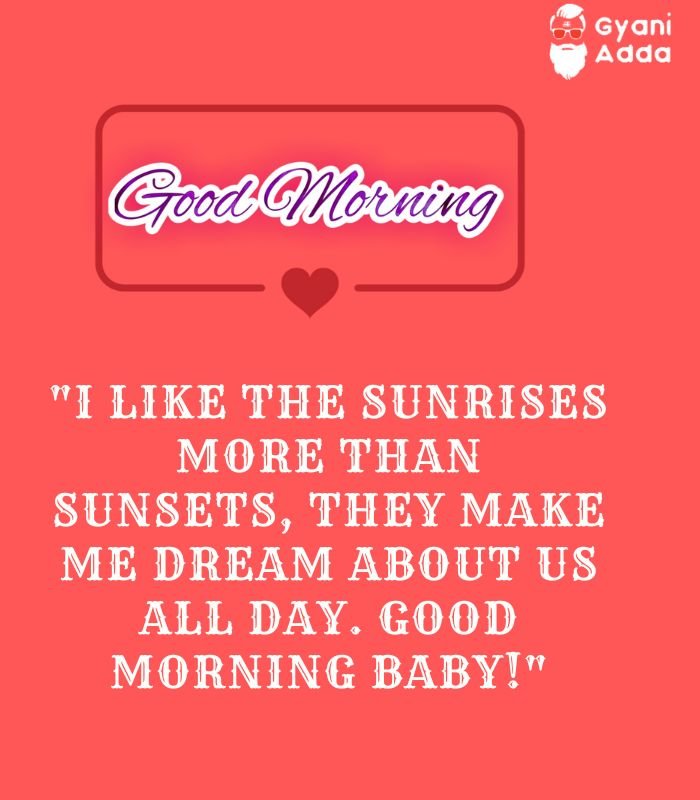 good-morning message

