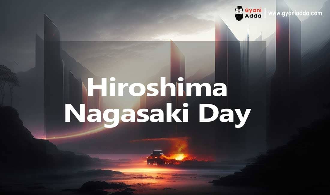 Hiroshima Nagasaki day poster