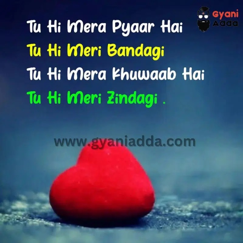 Love shayari in english for girlfriend
