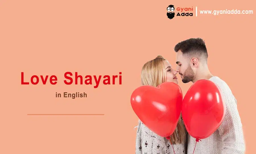 Romantic Shayari in English for love