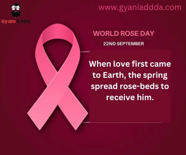 World Rose Day Quotes (Cancer Welfare) 2024: History, Quotes hinditonews.in