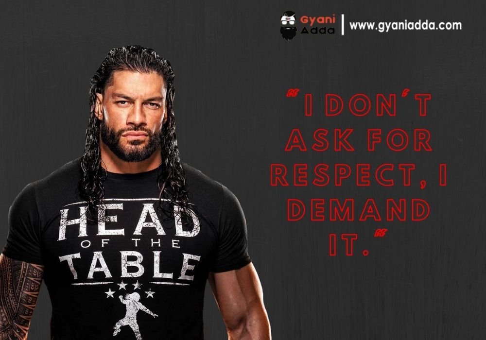 message roman reigns