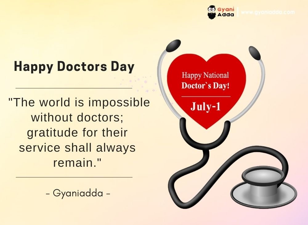 10+ National Doctors Day Quotes And Wishes, Message, Poster 2024