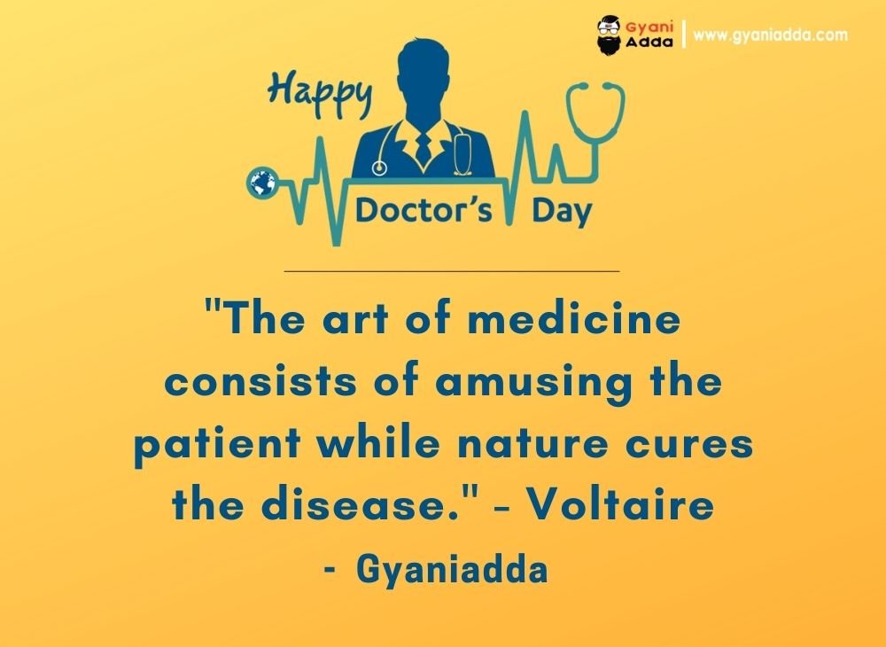 National Doctors day message