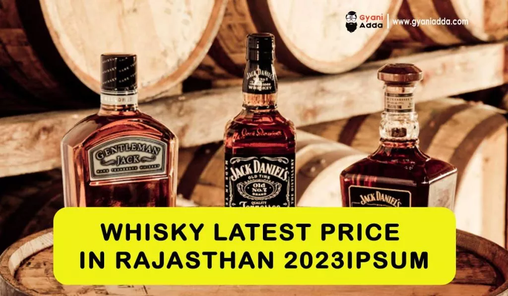 Rajasthan Liquor Price List