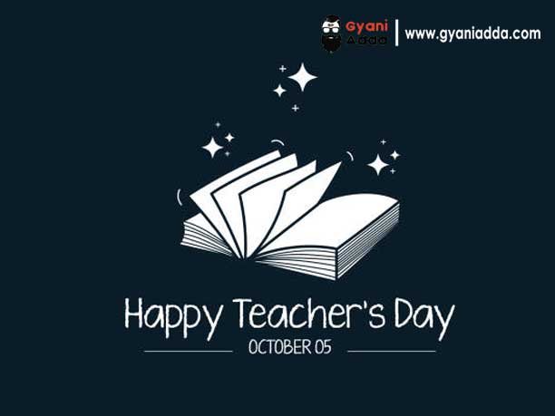 Happy teacher's day poster