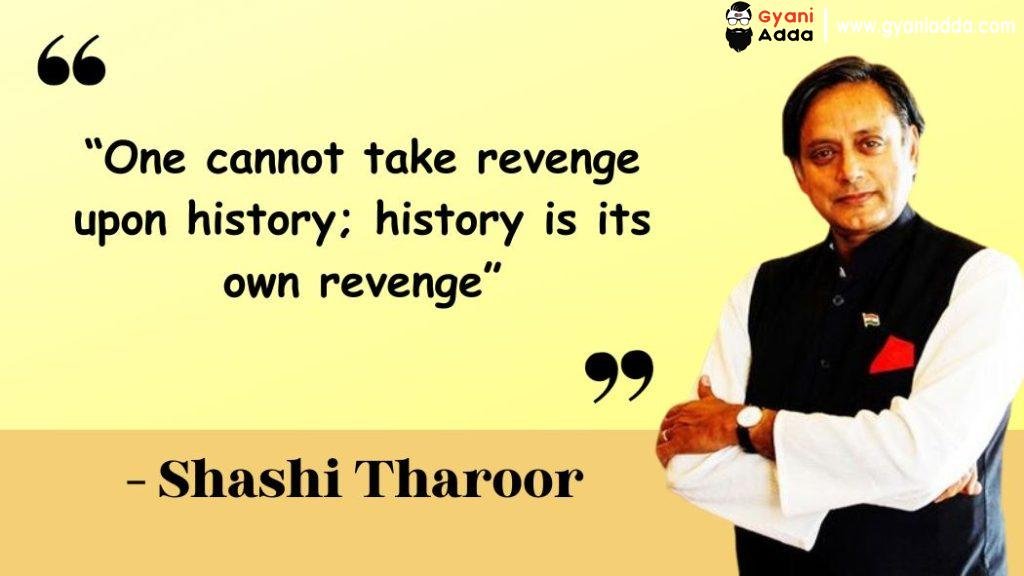 Shashi Tharoor message