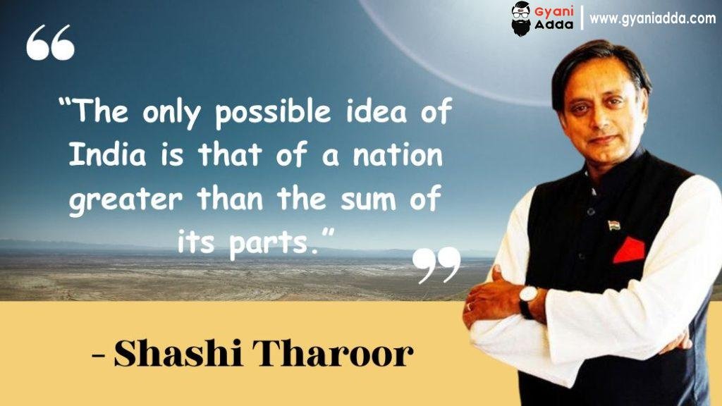 Shashi Tharoor Biography