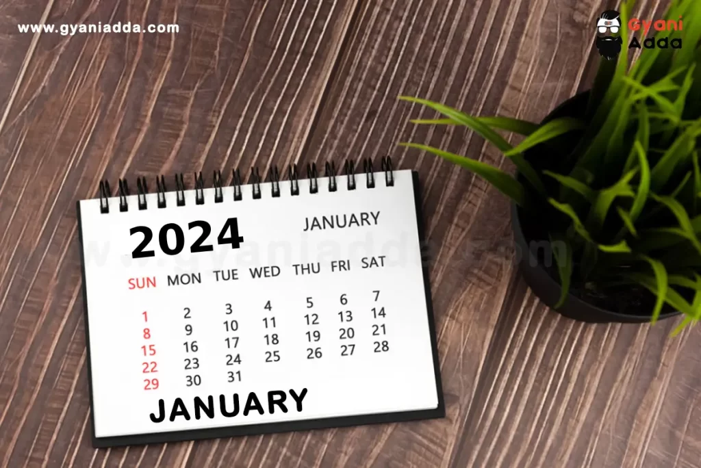 Important Days In January 2024