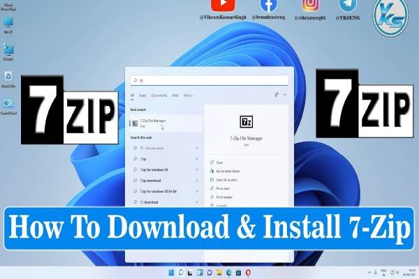 7-Zip App Install on Your PC