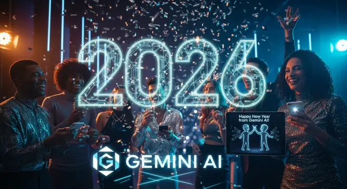 Viral Gemini AI New Year 2026 Party Photo Prompts